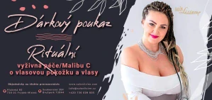 Dárkový poukaz na výživnou péči o vlasovou pokožku  a vlasy MALIBU C
