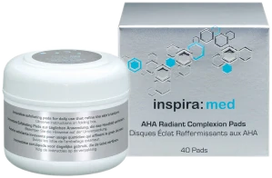 INSPIRA Radiant Complexion Pads AHA