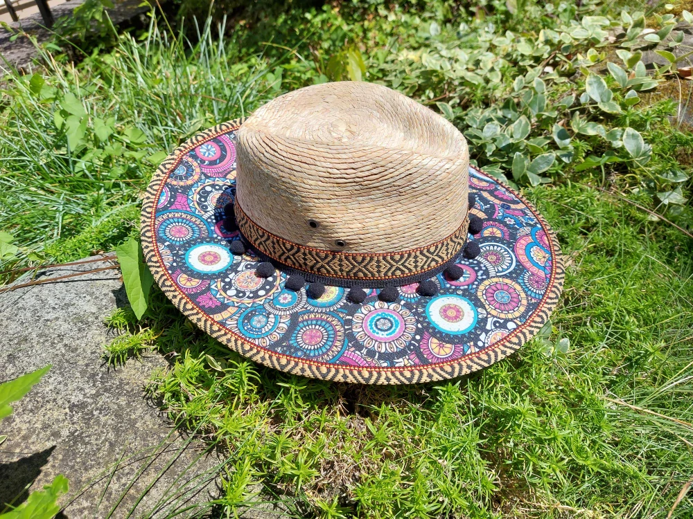 Mexický klobouk barevný