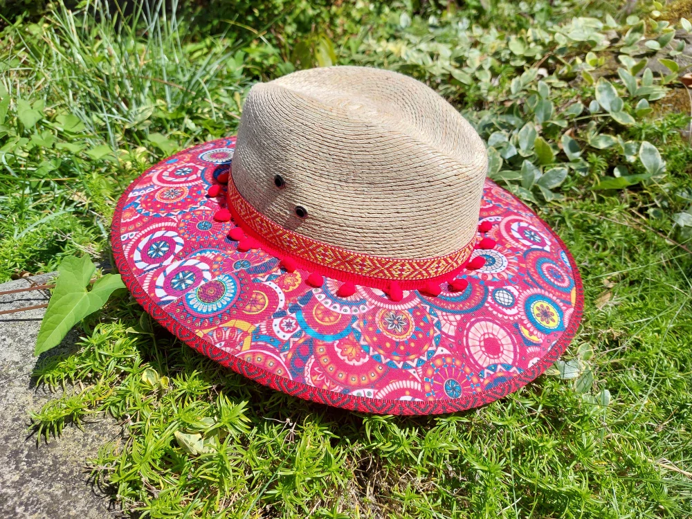 Mexický klobouk barevný