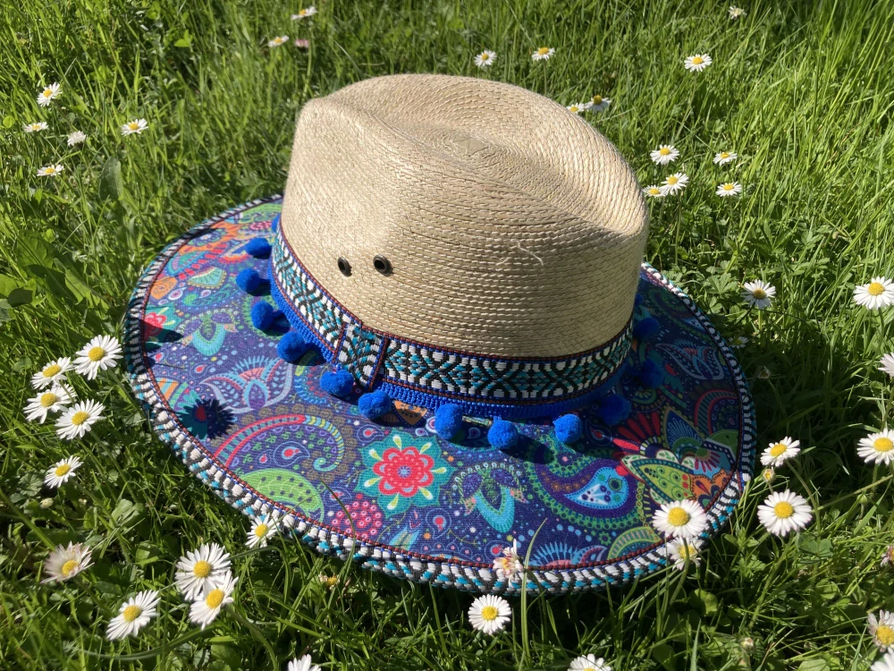 Mexický klobouk barevný