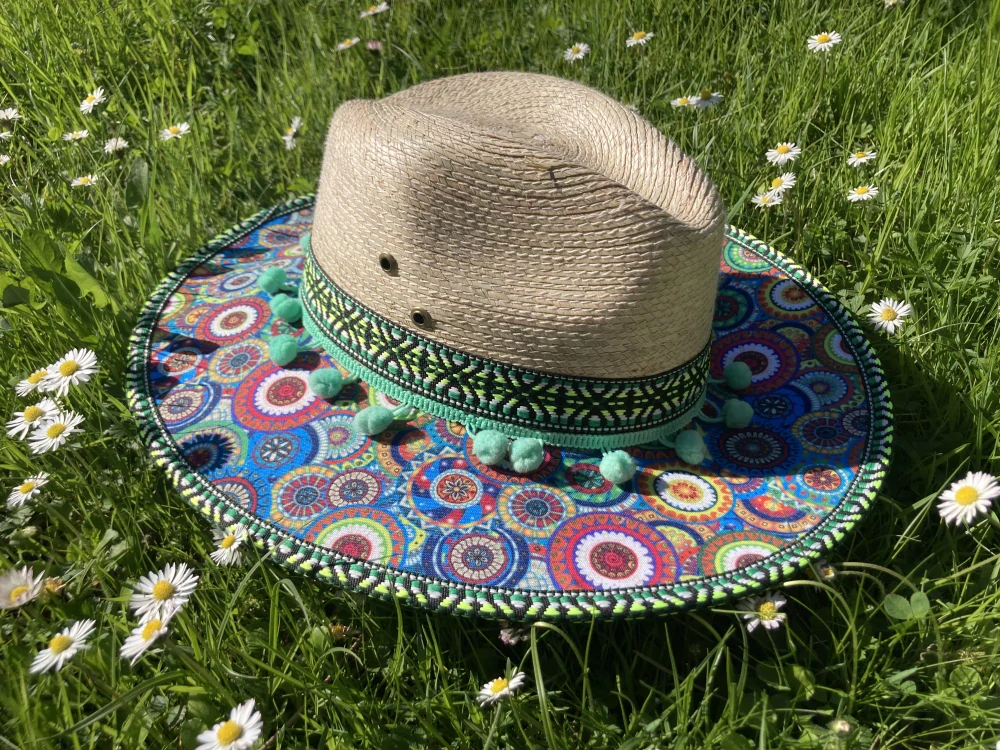 Mexický klobouk barevný